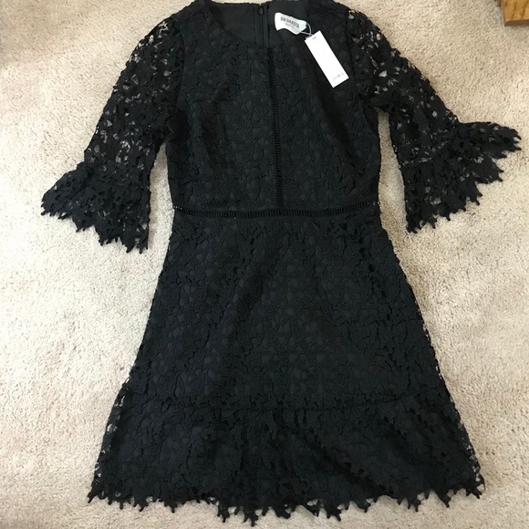 ModCloth/BB Dakota Romantic Black Lace Dress - Picture 5 of 7